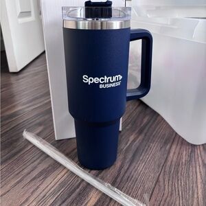 Spectrum Business Navy Travel Mug